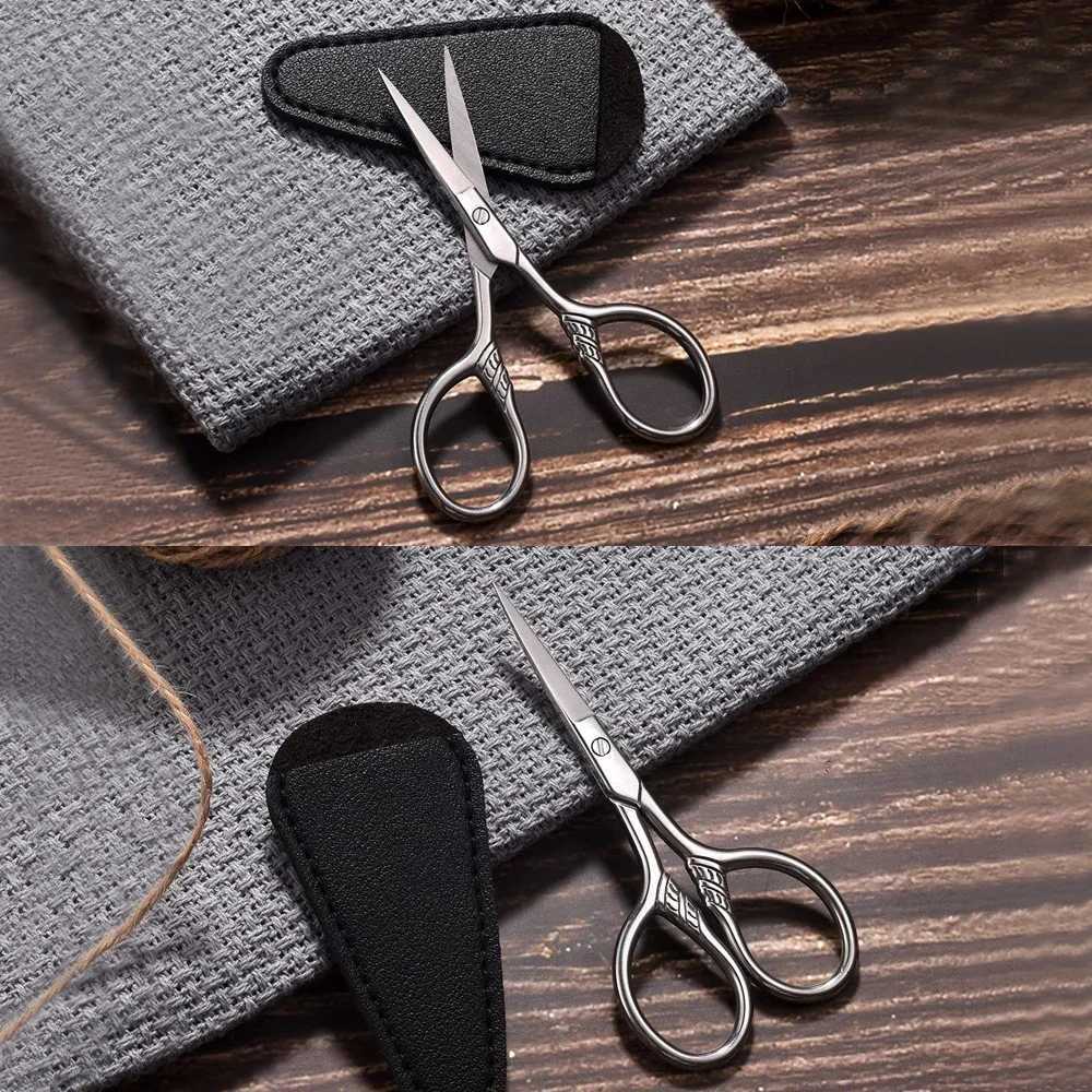 1 piece of facial hair and beard clipper for mustard nose eyebrows and nail cutting stainless steel trimming makeup clipper W240814