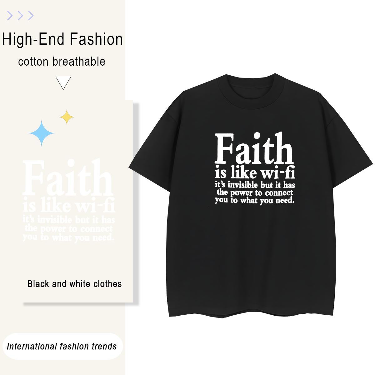 Unisex Tshirts Daily Outfit 230g 100% Cotton Custom Cartoon Crew Neck Breathable letter T-Shirts for Men Fashion Casual Clothes