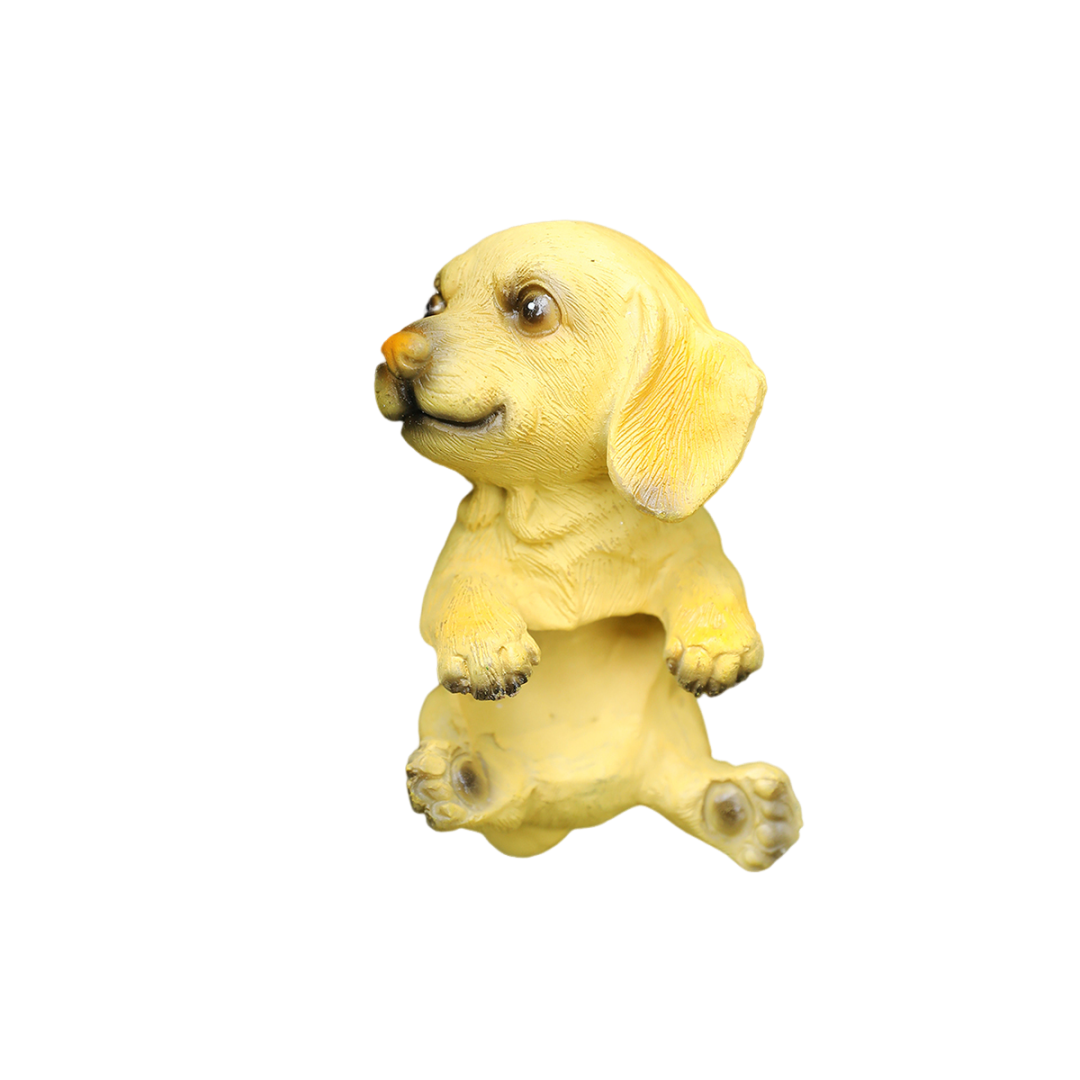 decoration puppy statue resin flower pot hanging garden decoration resin crafts