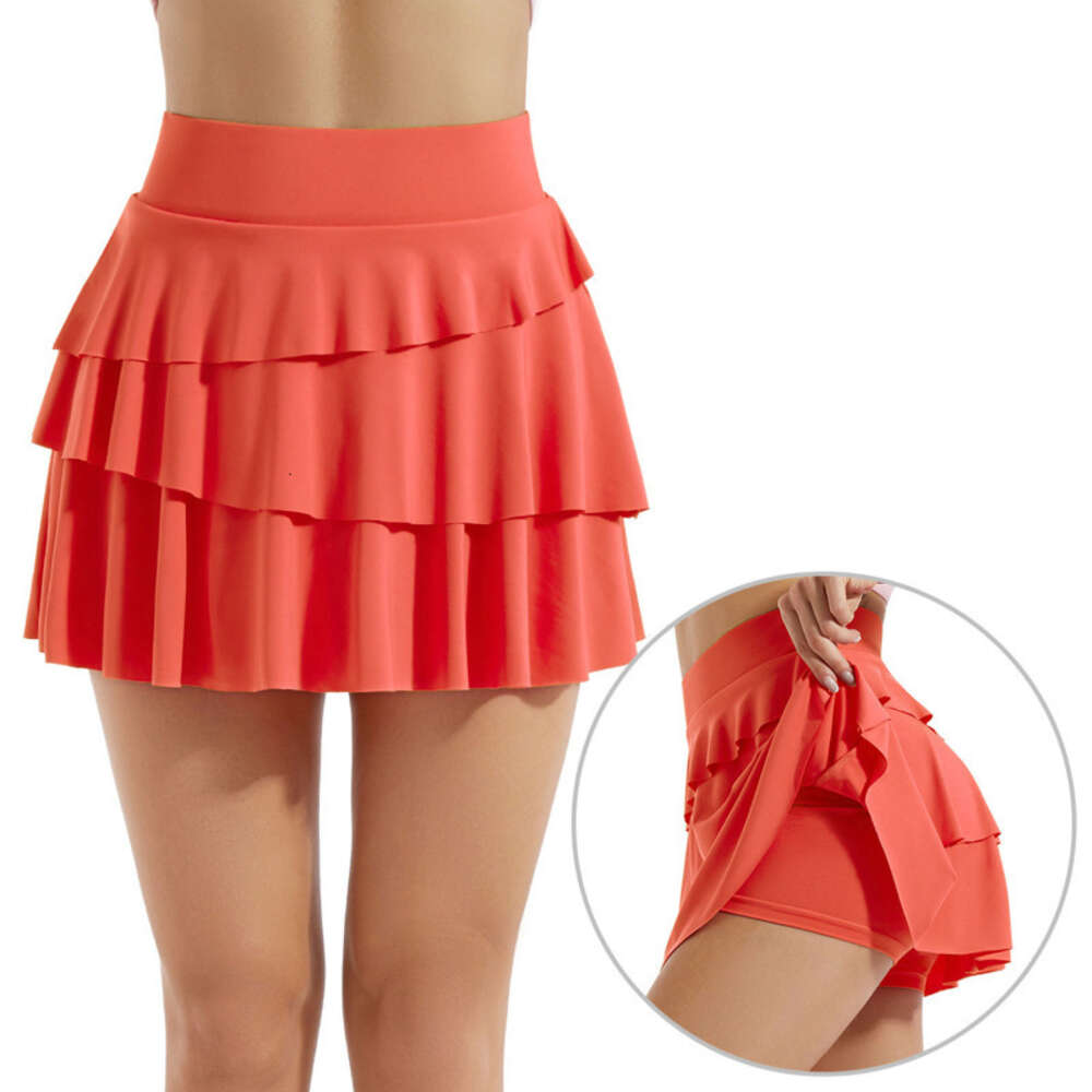 Women Hide Tennis Skirts Skirt Fiess Shorts High Waist Athletic Running Short Quick Dry Sports Skort Pocket
