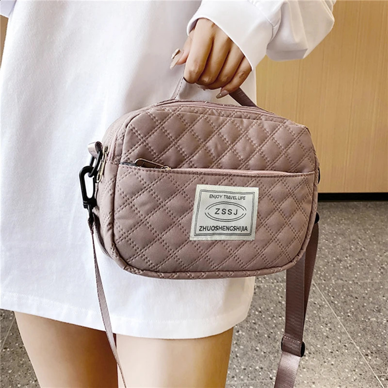 Womens Handbag Oxford Cloth Large Capacity Shoulder Bag Shopping Messenger Tote Fashion Casual Office Ladies Crossbody Bags 240814