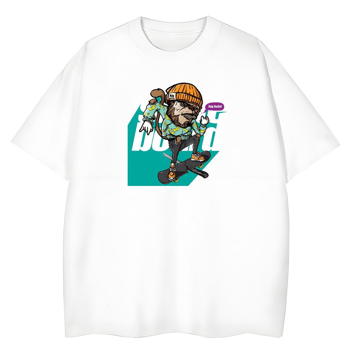 Popular Mens Tshirts Daily Outfit 230g Cotton Graphic Pure Cotton skateboarding T-Shirts Designer Clothings
