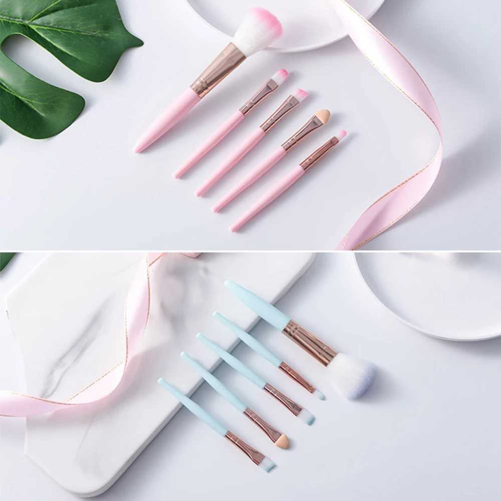 5 pieces/set makeup brush tool set makeup powder eye shadow powder blusher mixed beauty makeup brush delicate soft brush Maquiagem W240814