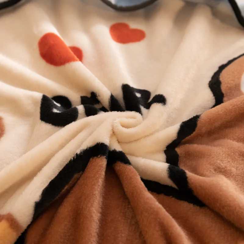 SummerAir Conditioning Nap Blanket Kids Blanket Childrens Day GiftCartoon Flannel Baby Blanket Swaddle Blanket Super Soft Sum Y240815