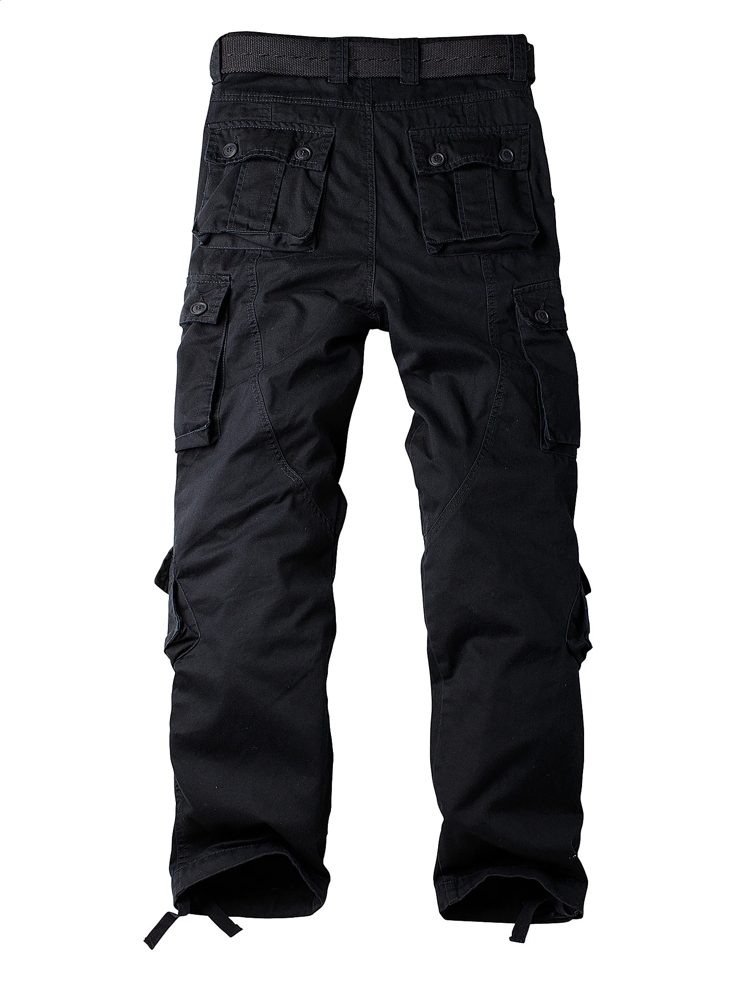 AKARMY Mens Casual Cargo Pants Military Army Camo Pants Combat Work Pants with 8 PocketsNo Belt 240812