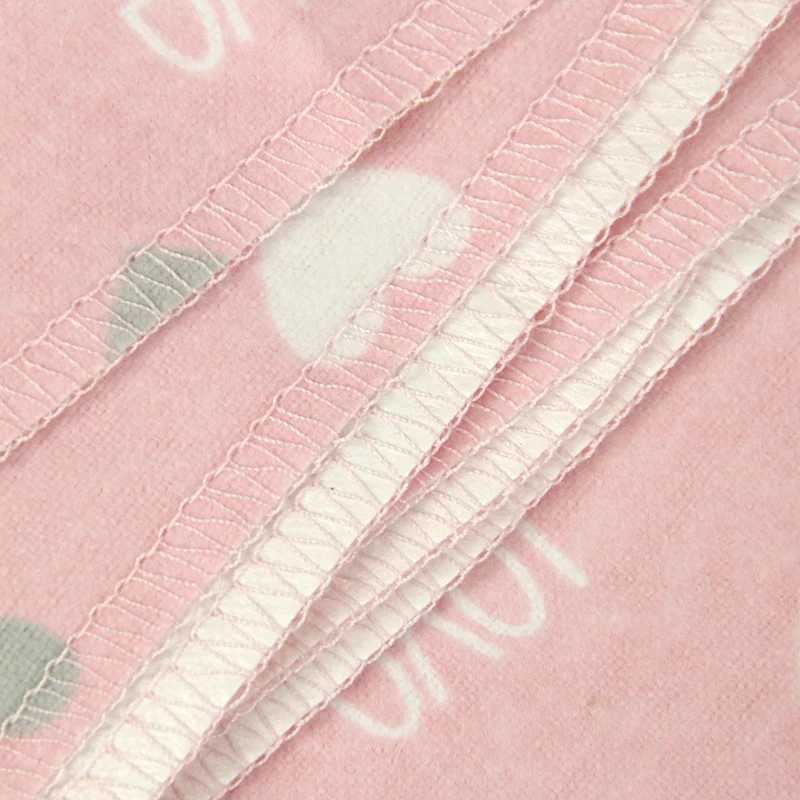 4 pieces flannel baby blanket swaddle set 76*76cm cotton cartoon soft and comfortable childrens blanket newborn quilt Y240815