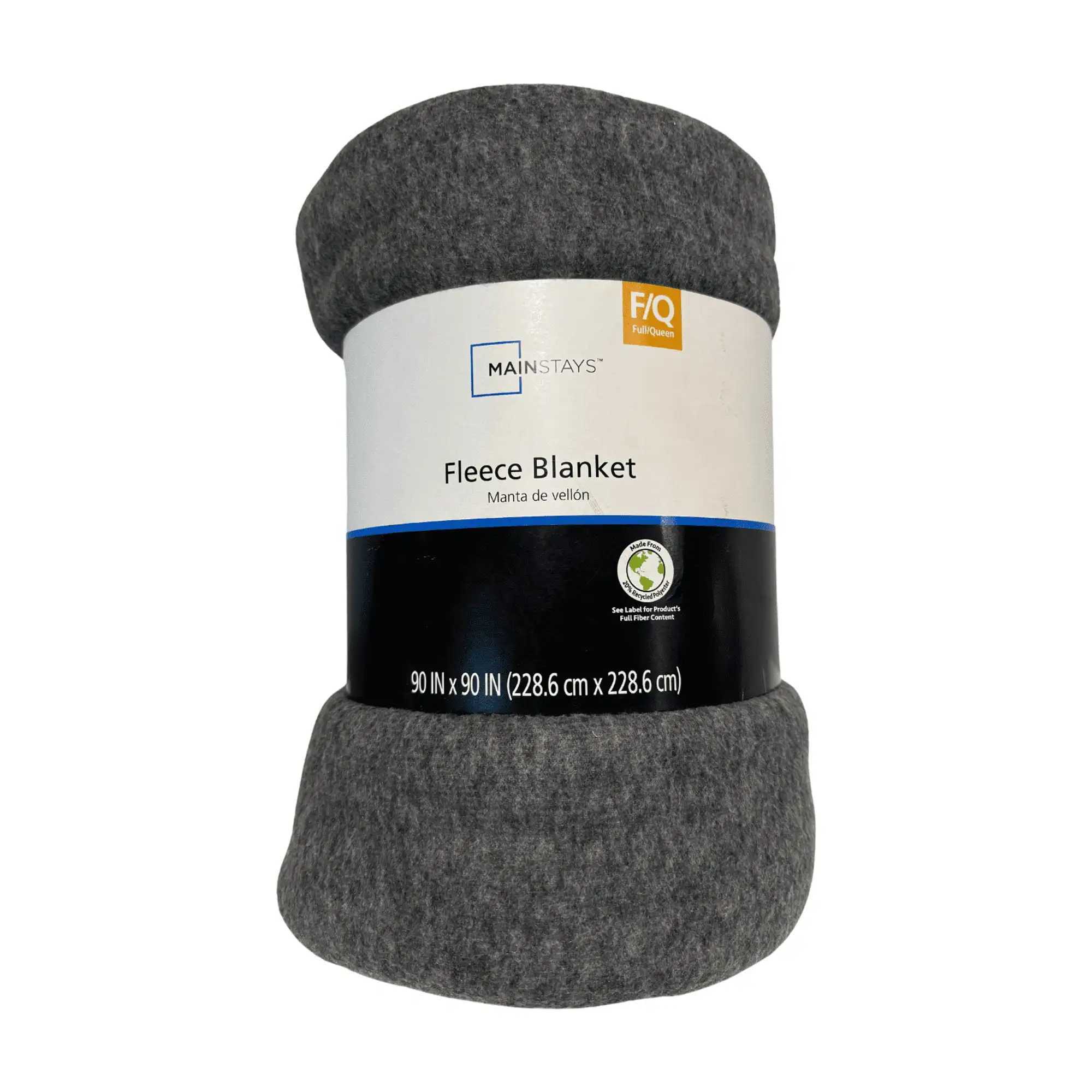 Super Soft Fleece Blanket Gray Full/Queen (Adult) Everyday Use in Any Primary Bedroom Guest Room Dorm Room and More Y240815