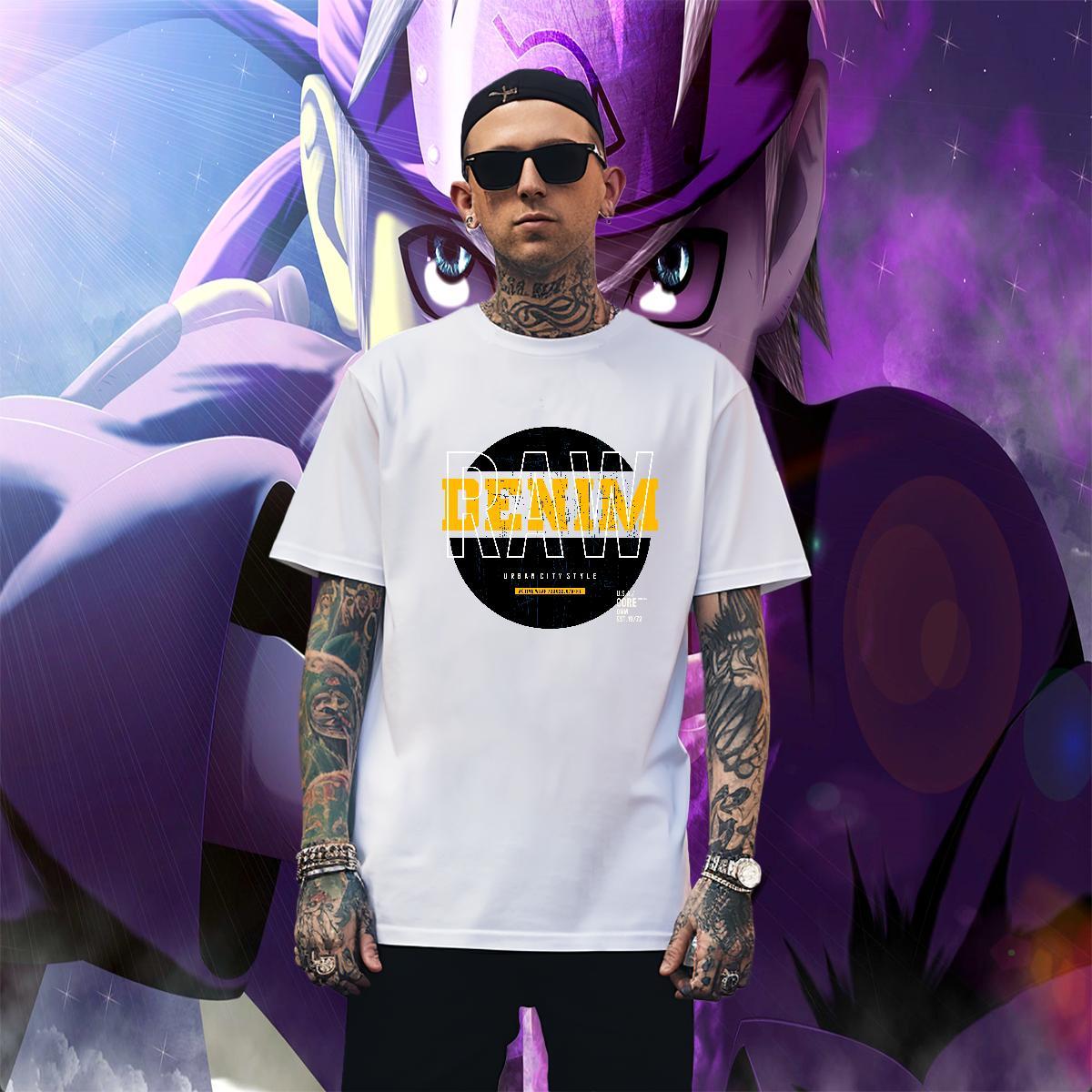 TOP Quality letter T Shirt For Man Daily Wear Men Tees 100% Cotton 230g 2024 Designer Breathable Short Sleeve Cartoon Printing L-4XL Clothes