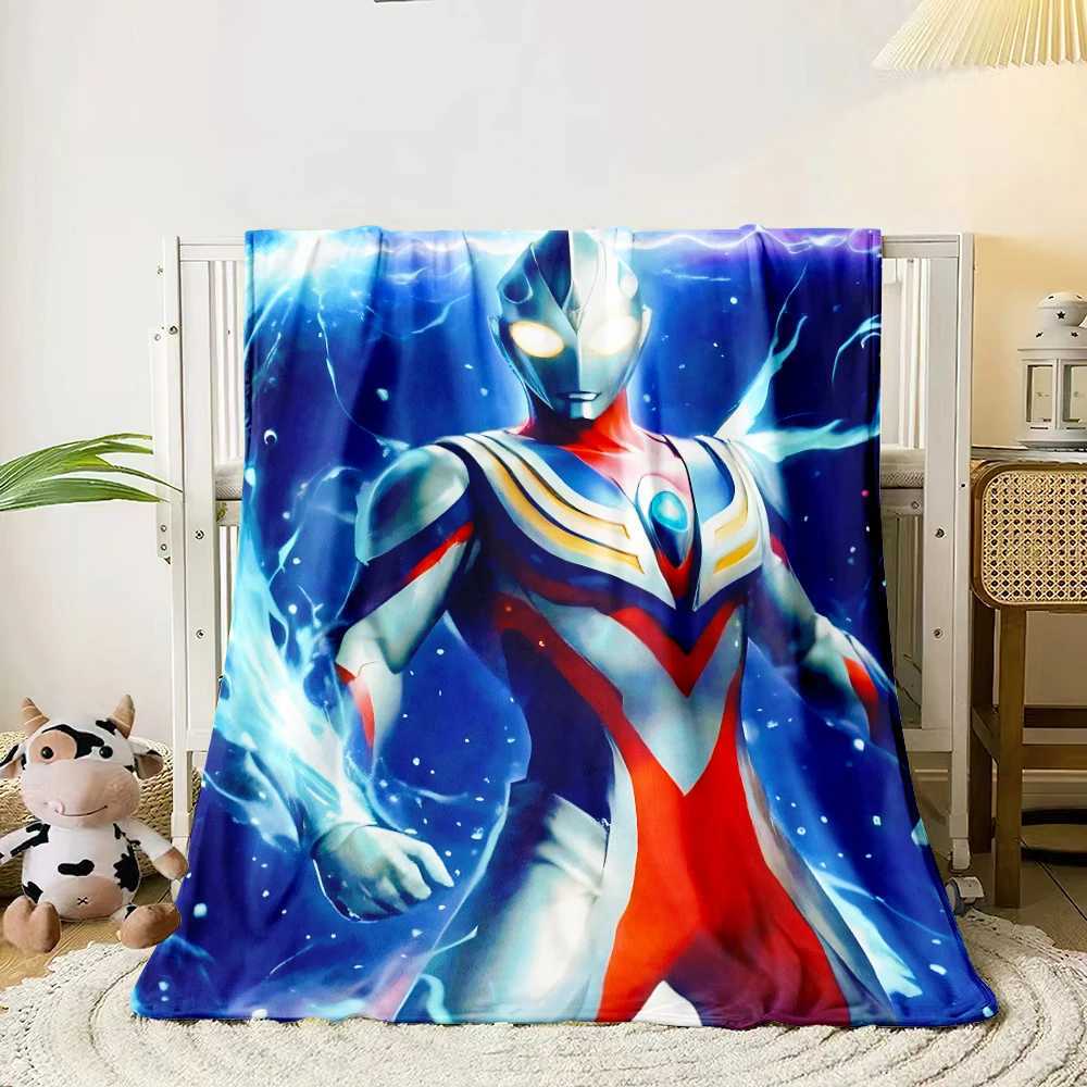 Ultraman Blanket Seasonal blankets Used for sofas beds living rooms travel picnics blankets gifts thin blankets Y240815