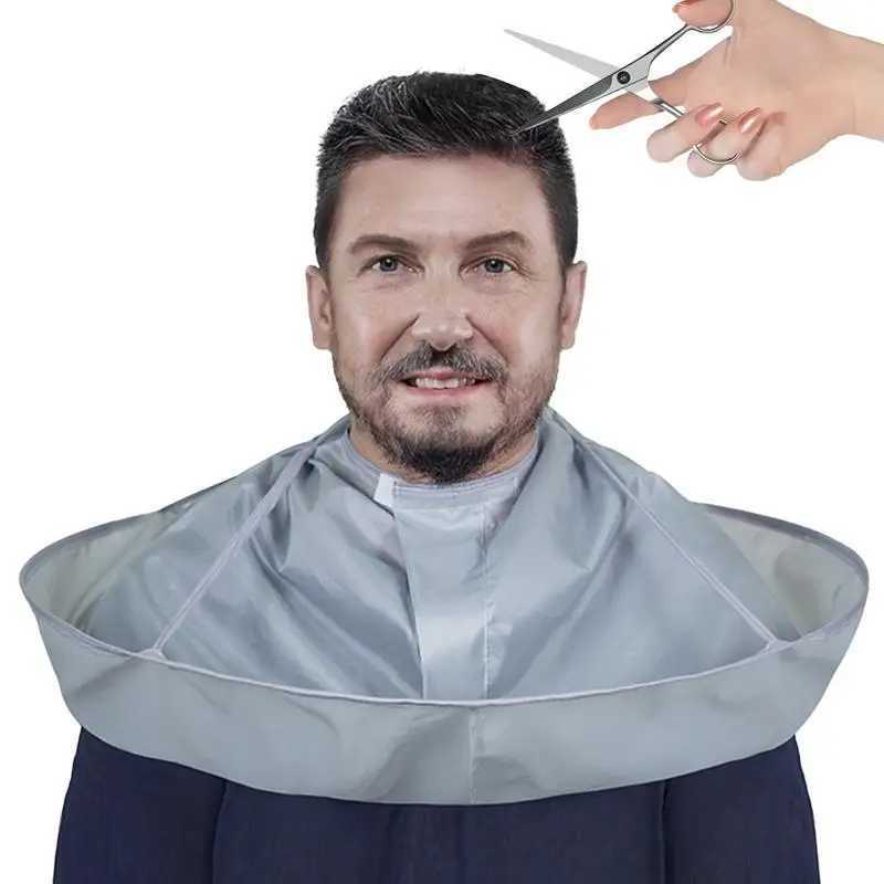 DIY Hair Clipper Cape Umbrella Corner Hair Clipper Cape Bag Hair Shaving Apron Barber Dress Cover Home Cleaning Protector W240814