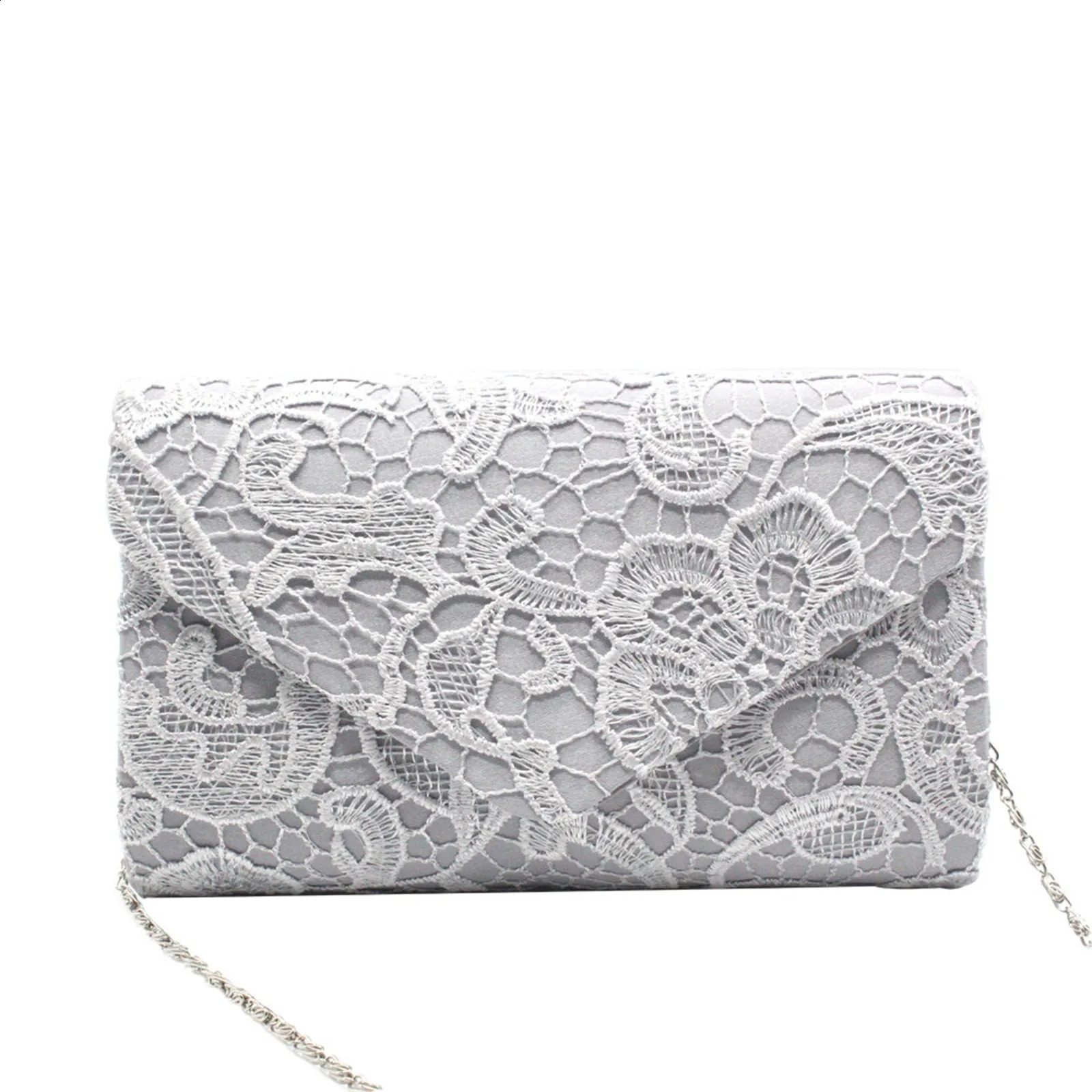 WomenS Fashion Elegant Floral Lace Envelope Clutch Evening Prom Handbag Purse Casual Bags For Women Bolsa Femimina 240813
