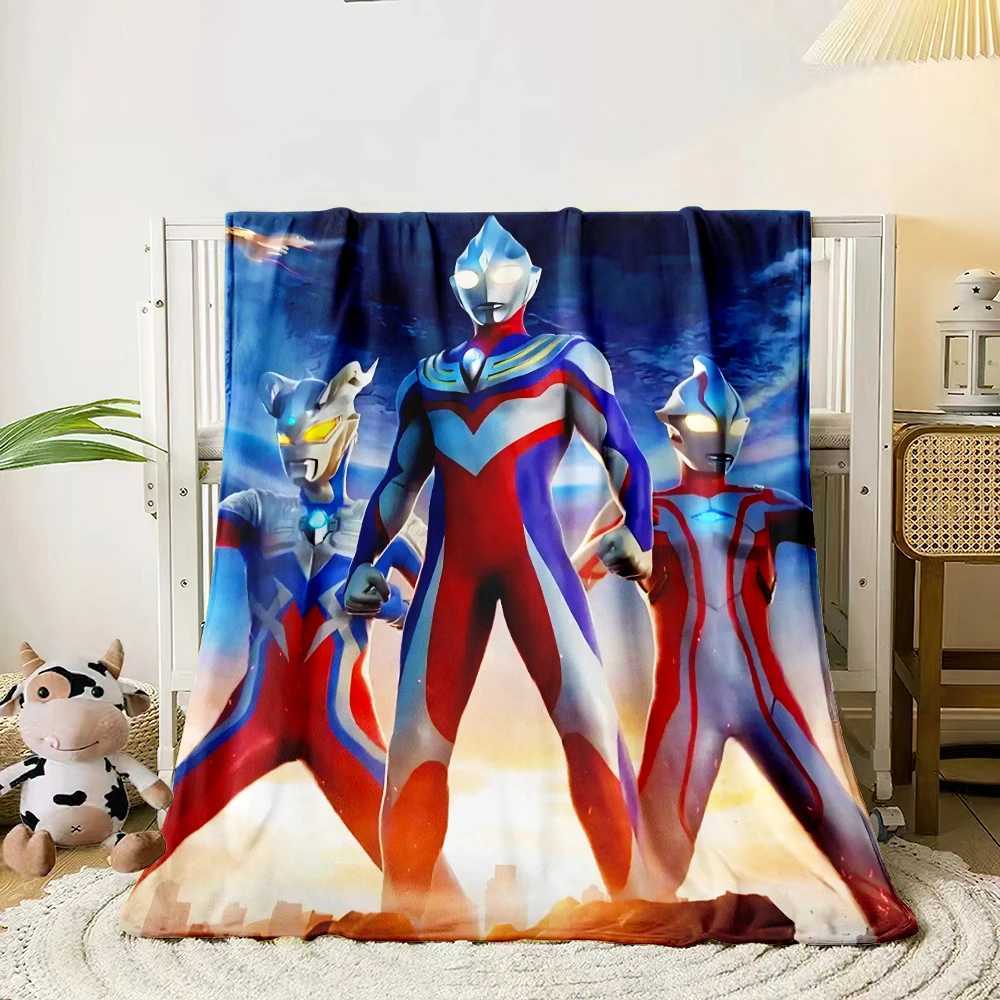 Ultraman Blanket Seasonal blankets Used for sofas beds living rooms travel picnics blankets gifts thin blankets Y240815