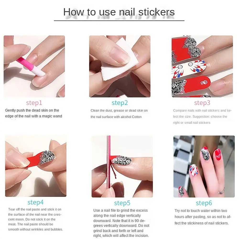 1set 16 Strips Semi Cured Gel Nail Stickers Gradient Colors French Nail Art Gel Nail Polish StripsXJ240814