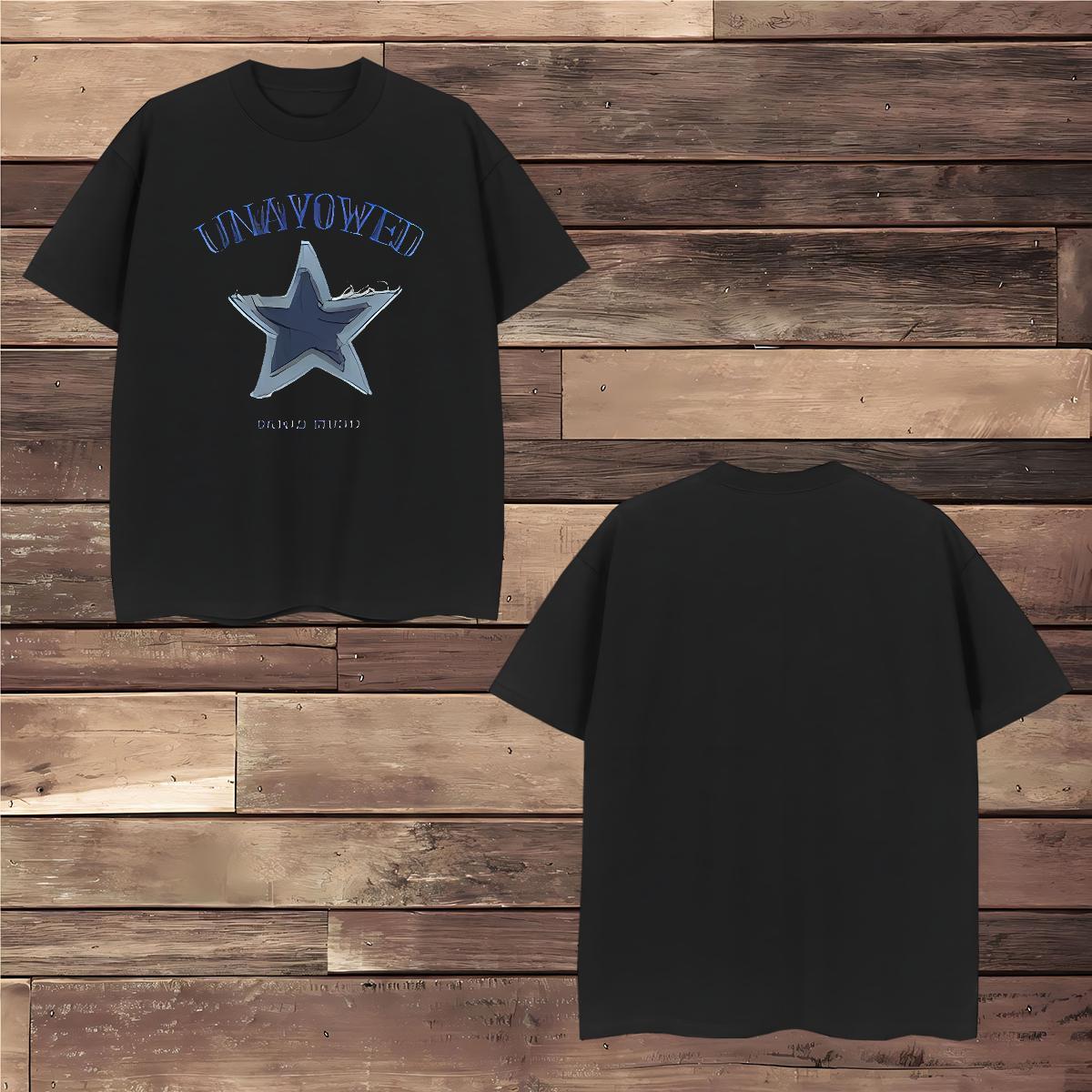 Cool letter Mens T Shirts Outdoor Tshirts 100% Cotton 230g Brand Short Sleeve O-Neck Anime Clothings