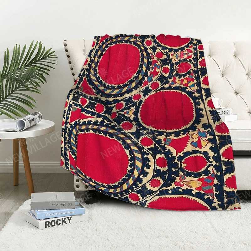 Plaid sofa for Knee blankets warm winter bed cover throw blanket Decor boho warm fleece Nordic Vintage Moroccan Soft and hairy Y240815