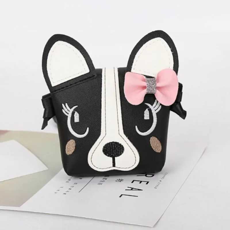 Childrens cartoon messenger bag cute animal printed childrens cat shoulder bag childrens gift W240813
