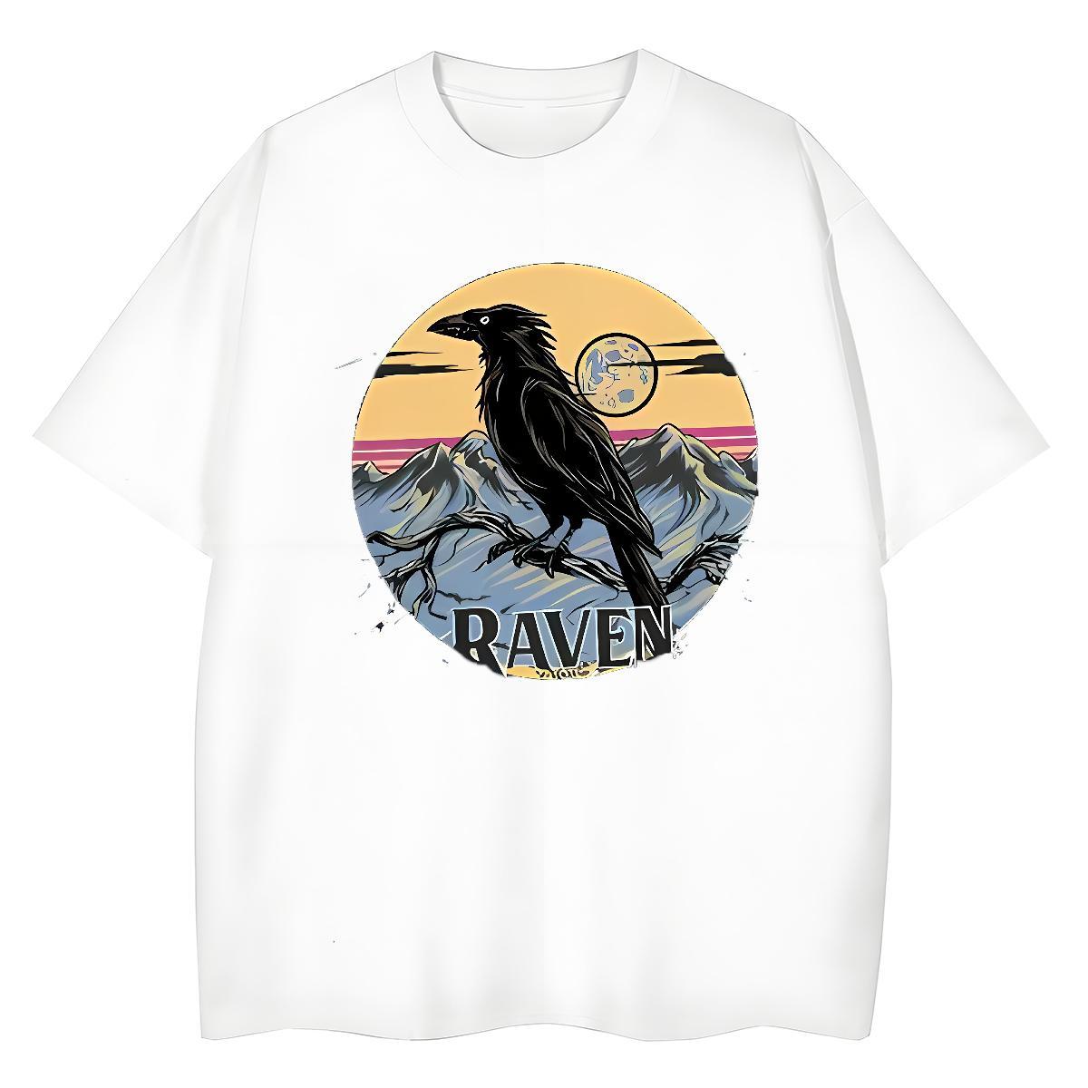 Designer T Shirt For Man eagle O-Neck Short Sleeve Street wear Hip Hop DIY Anime 230g Cotton Couples T Shirts Fashion Polos