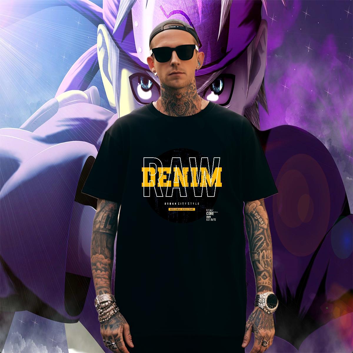 TOP Quality letter T Shirt For Man Daily Wear Men Tees 100% Cotton 230g 2024 Designer Breathable Short Sleeve Cartoon Printing L-4XL Clothes