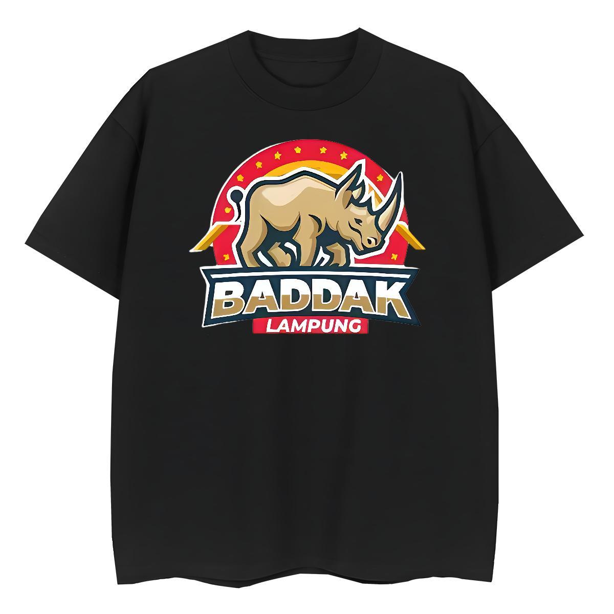Classic Men Tees Home Outdoor 100% Cotton 230g Cartoon Print Short Sleeve O-Neck rhinoceros T-Shirts DIY Customized Tee Shirt