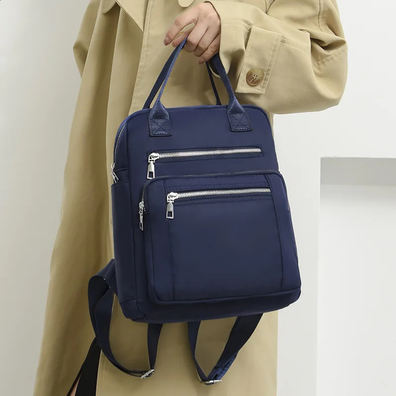 Women Backpack Travel Casual Waterproof Oxford Shoulder Bags Female Large Capacity Handbag Rucksack Multifunction School Pack 240914