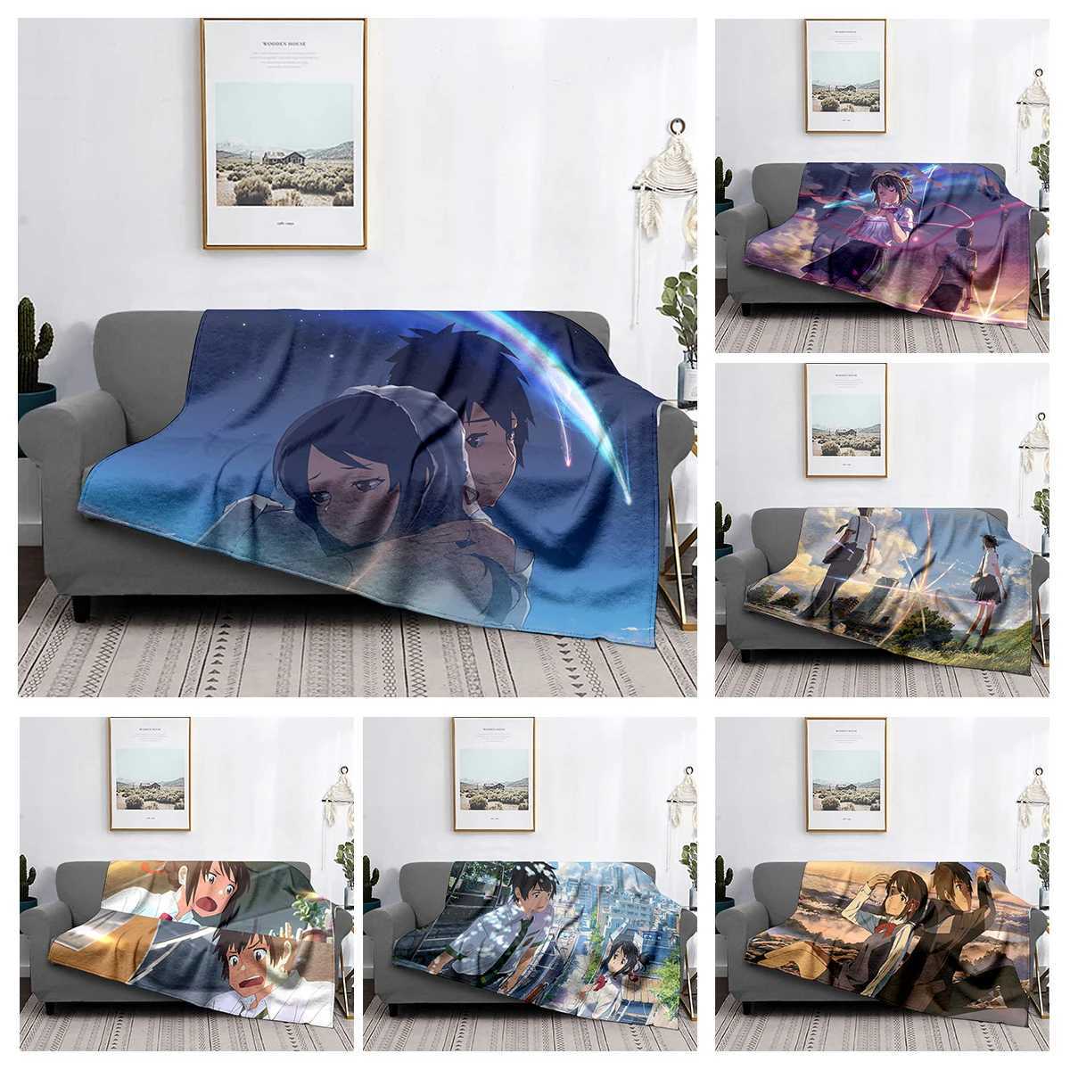 Home decoration plush Sofa blanket Colorful Animal Bedspread on the bed anime fluffy soft blankets thick blanket for winte Y240815