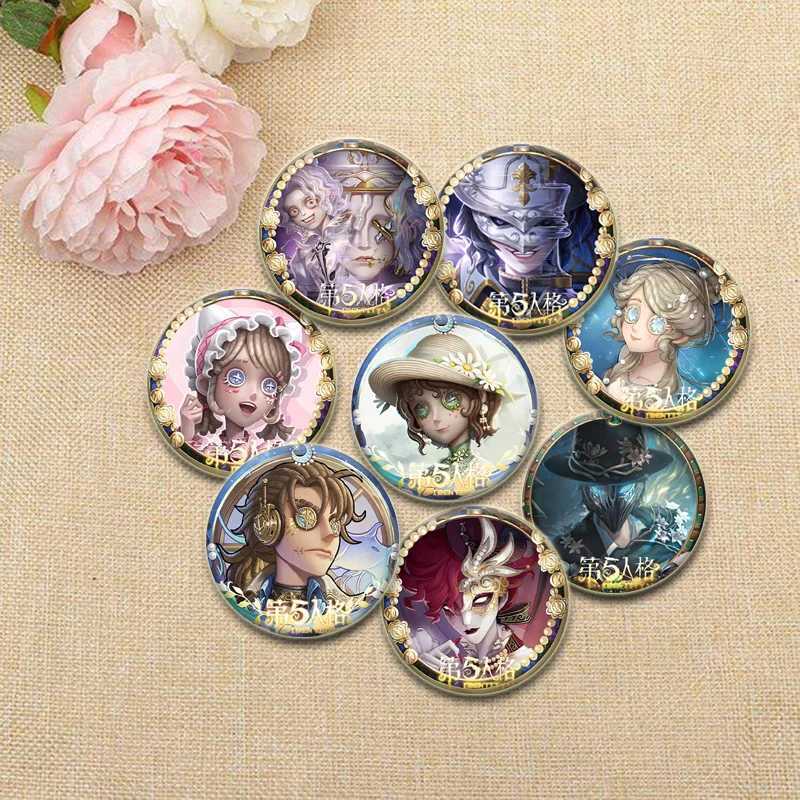 Anime Identity V Pin Asymmetric Competition Mobile Game Badge Handmade Brooch Used for Backpack Clothing Gift Accessories W240815