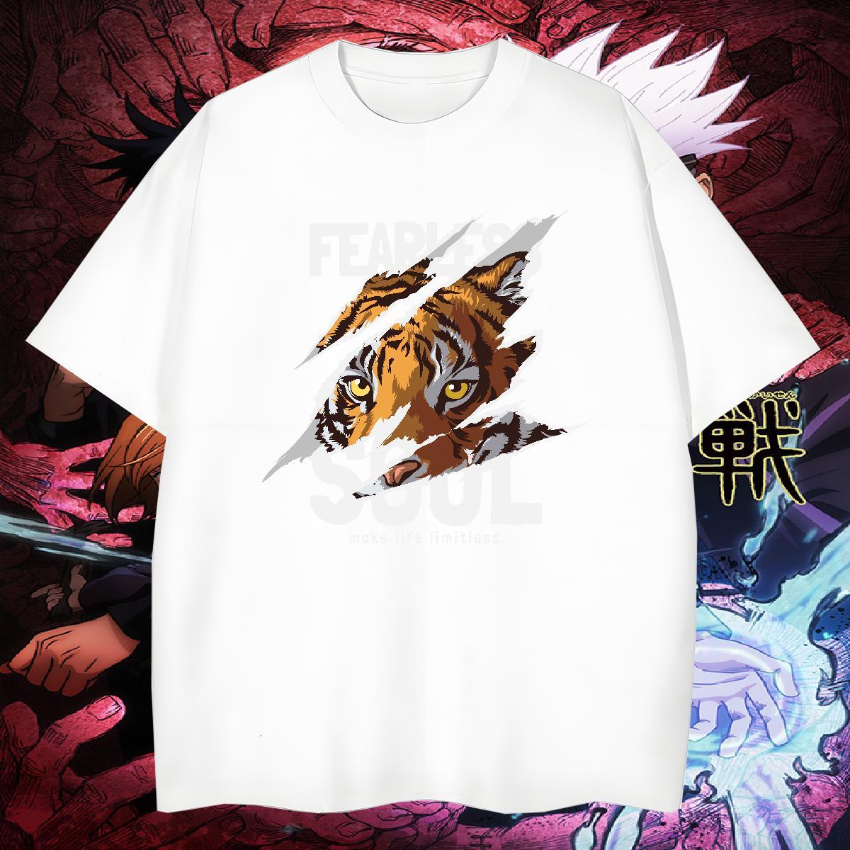 Comfortable T Shirts Men Breathable Crew Neck Sport Cartoon Print 230g Cotton Men Tees Classic Casual Tops