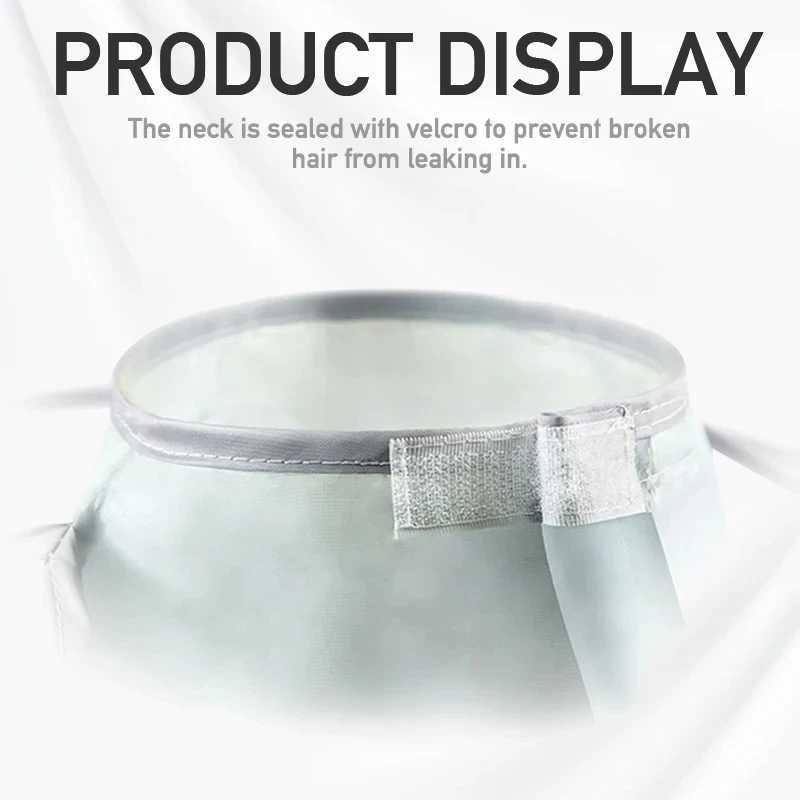 Hair cutting umbrella shawl hair cloak clothing hair dye three-way breathable childrens barber clothing W240814