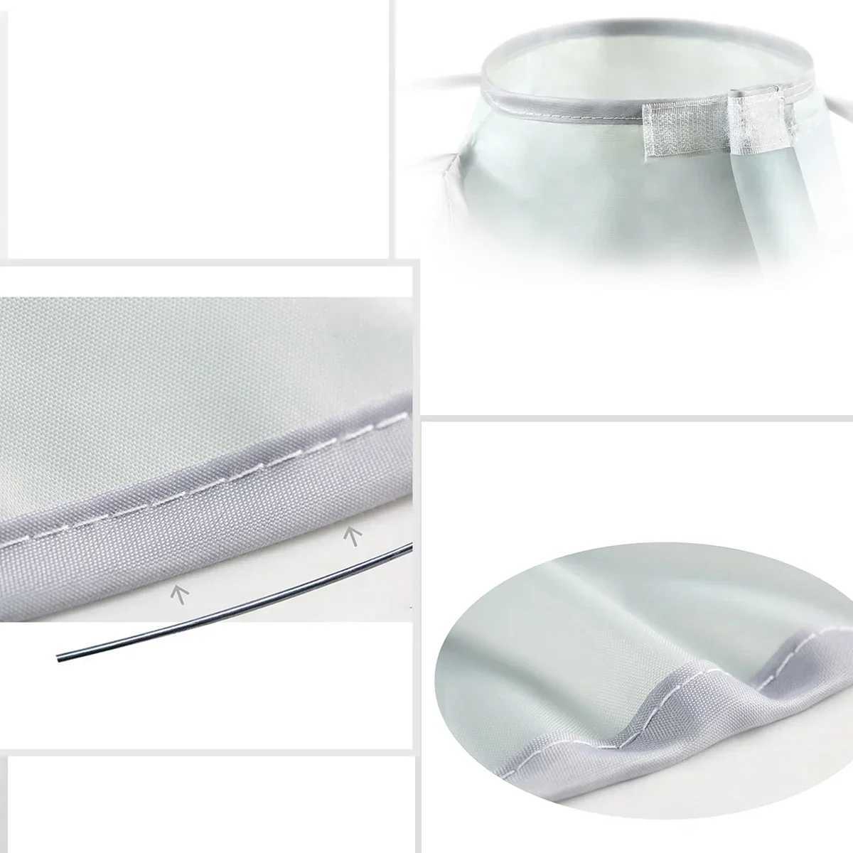 Barber shawl hair umbrella hair clip clothing hair dye hair salon breathable household hair clip foldable hair clip tool W240814