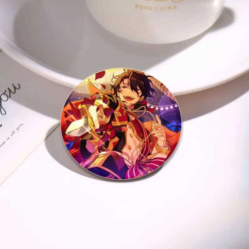 Anime ensemble star pin cartoon character Rei Sakuma badge handmade brooch backpack clothing gift accessories W240815