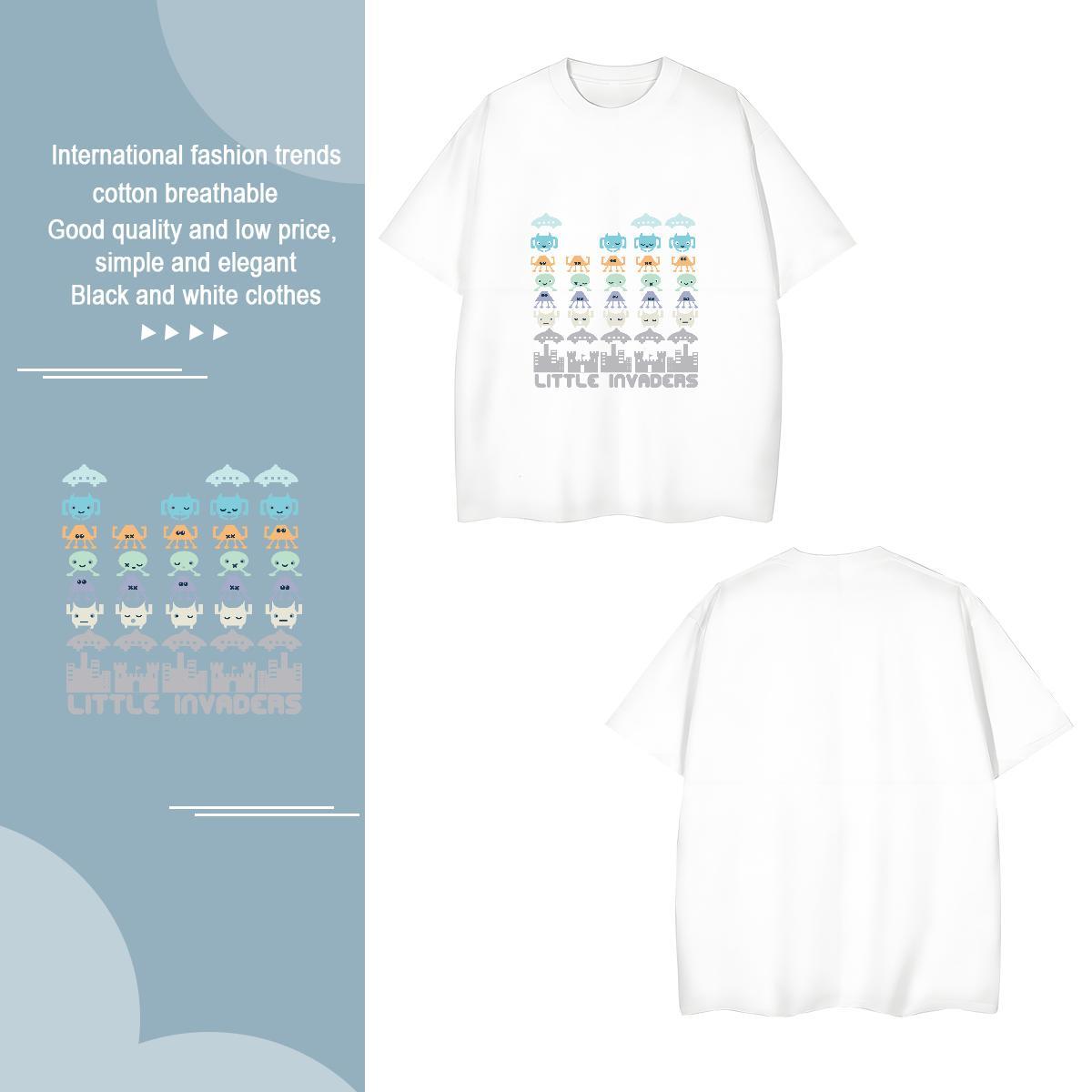 Mens T Shirts 230g 100% Cotton handpainted Sports Casual Breathable Short Sleeve DIY Printed Men Tops Tees Classic Free Shipping Clothings