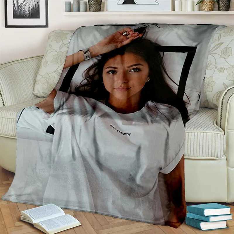 Beauty Plaid Eva Queen 3D Printing BlanketSoft Throw Blanket for Home Bedroom Bed Sofa Picnic Travel Office Cover Blanket Kids Y240815