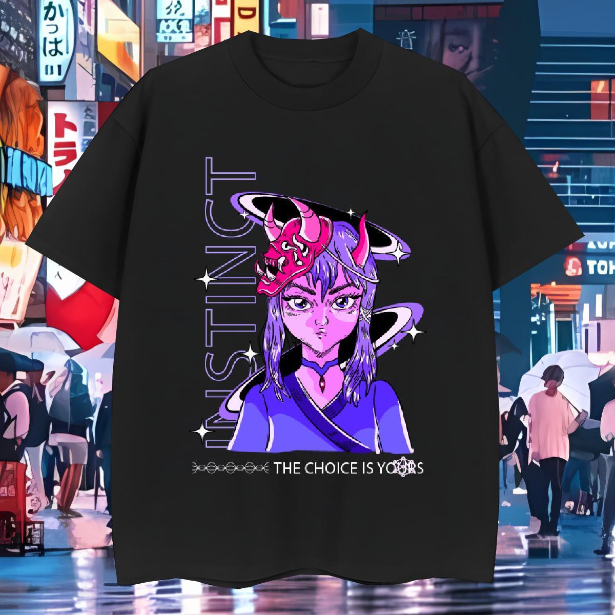 T-Shirts 100% Cotton 230g portrait Daily Wear Short Sleeve Soft Custom Anime Men Clothes T-Shirt Fashion Designer High Quality Tees Shirts