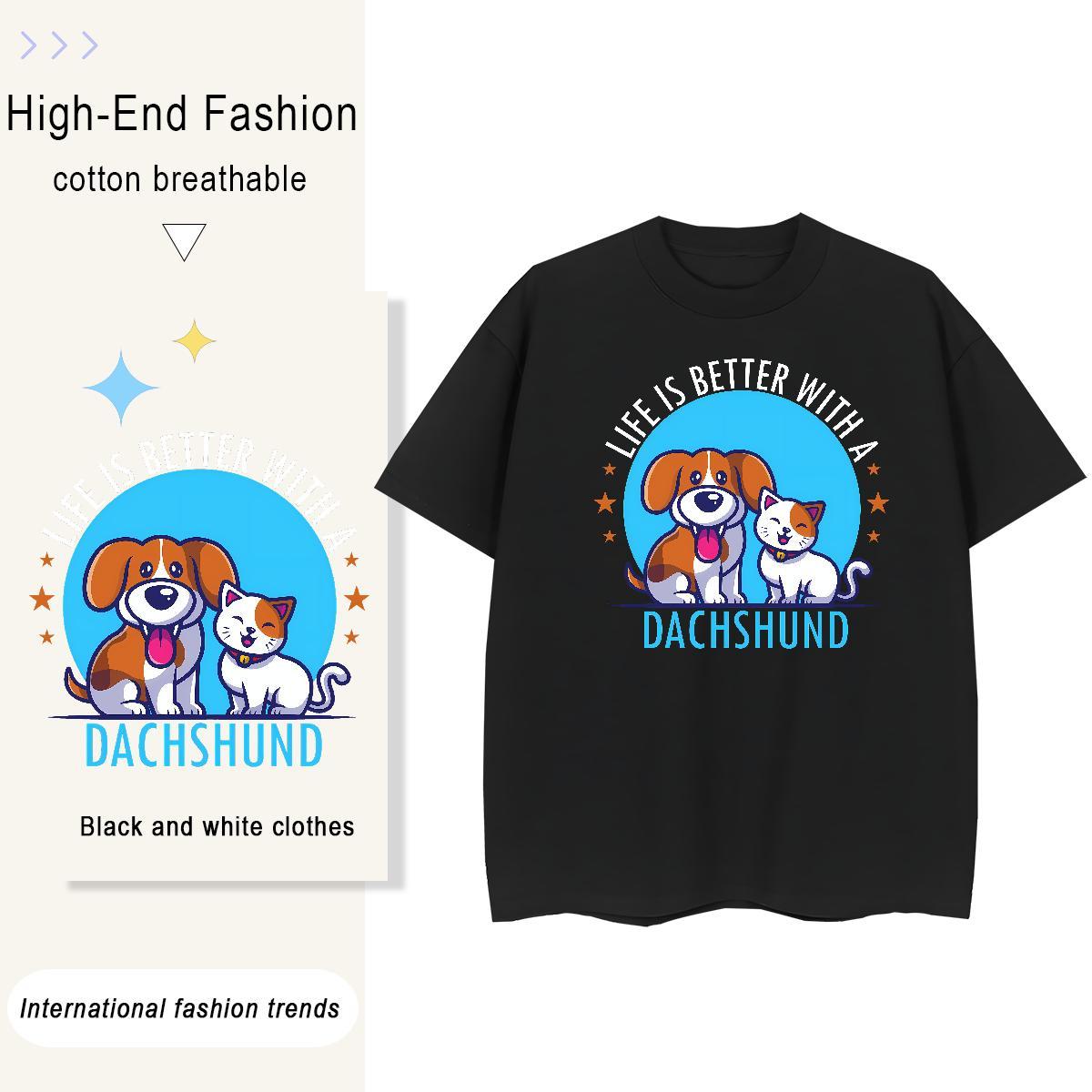 Brand Mens Tshirts Anime Printing Street 100% Cotton 230g Custom Big Size Breathable Short Sleeve T-Shirts for Men Stylist Tops