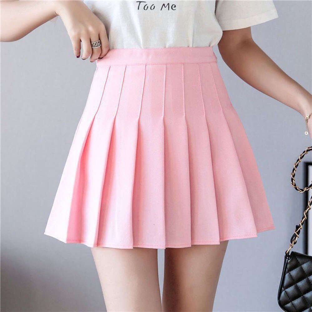 Waist High Tennis Japanese School Mini Skirts For Girls 2024 New Arrival Drop-shipping