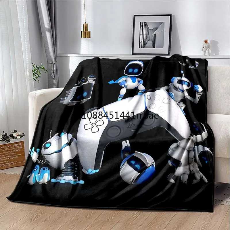 Game A-STROB- BOT BlanketLightweight Warm Insulation Sofa Bed Office Car Knee Pads BlanketsDecke Y240815