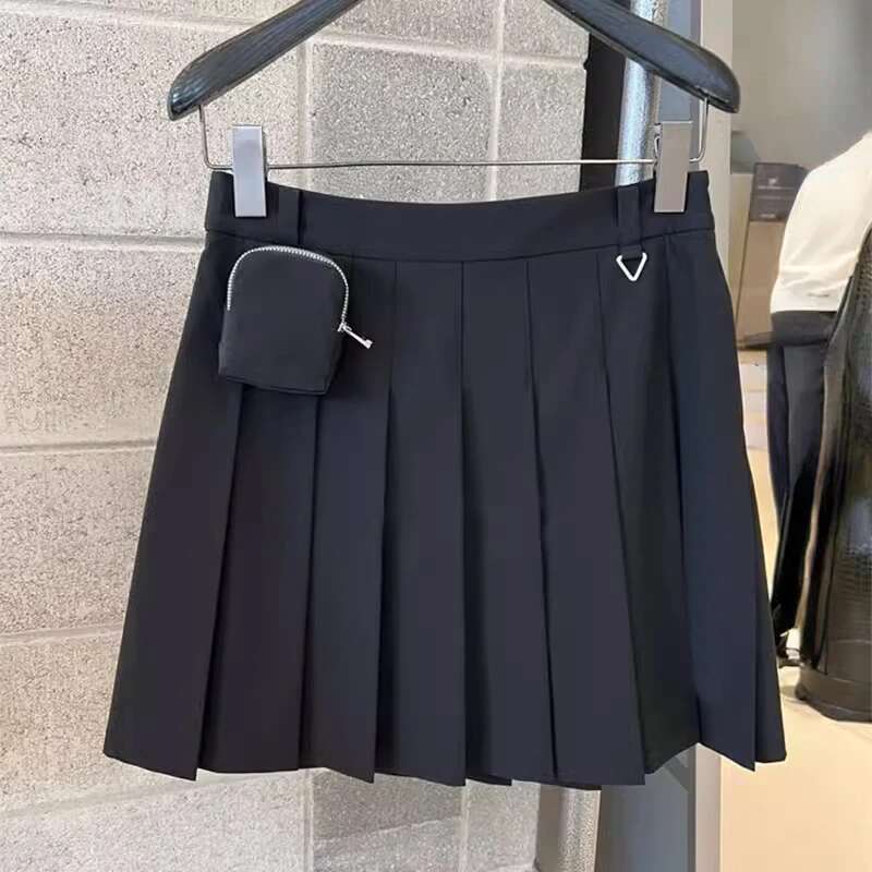 Women New Gray Tennis Short High Quality Casual Sports Pleated Sport Half Skirt Ladies Clothes