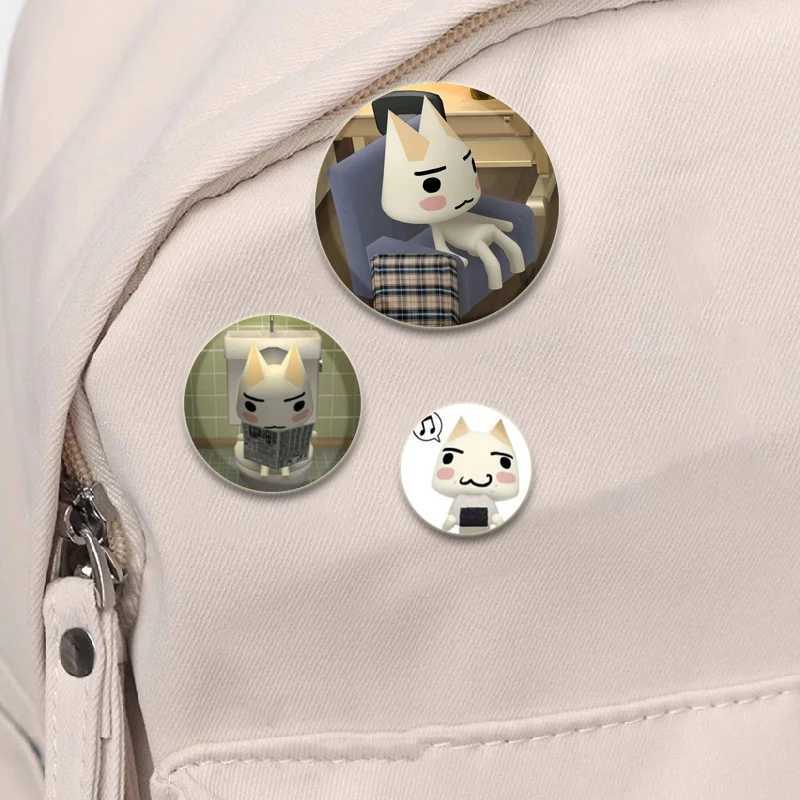 Anime Inoue Jiro pin fun cartoon badge handmade tinplate brooch backpack clothing gift accessory brooch 32/44/58mm W240815