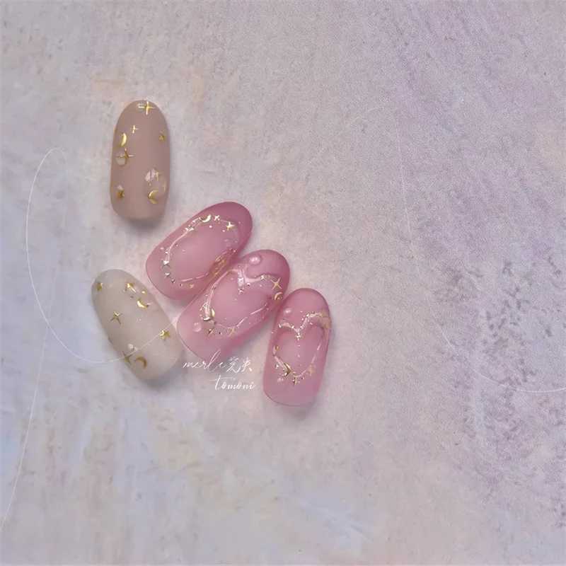 1pcs Jelly Nail Stickers Shiny French Ice Crystal Stars Love Self Adhesive Stickers For Nails DIY Valentines Day Decorat DecalsXJ240814