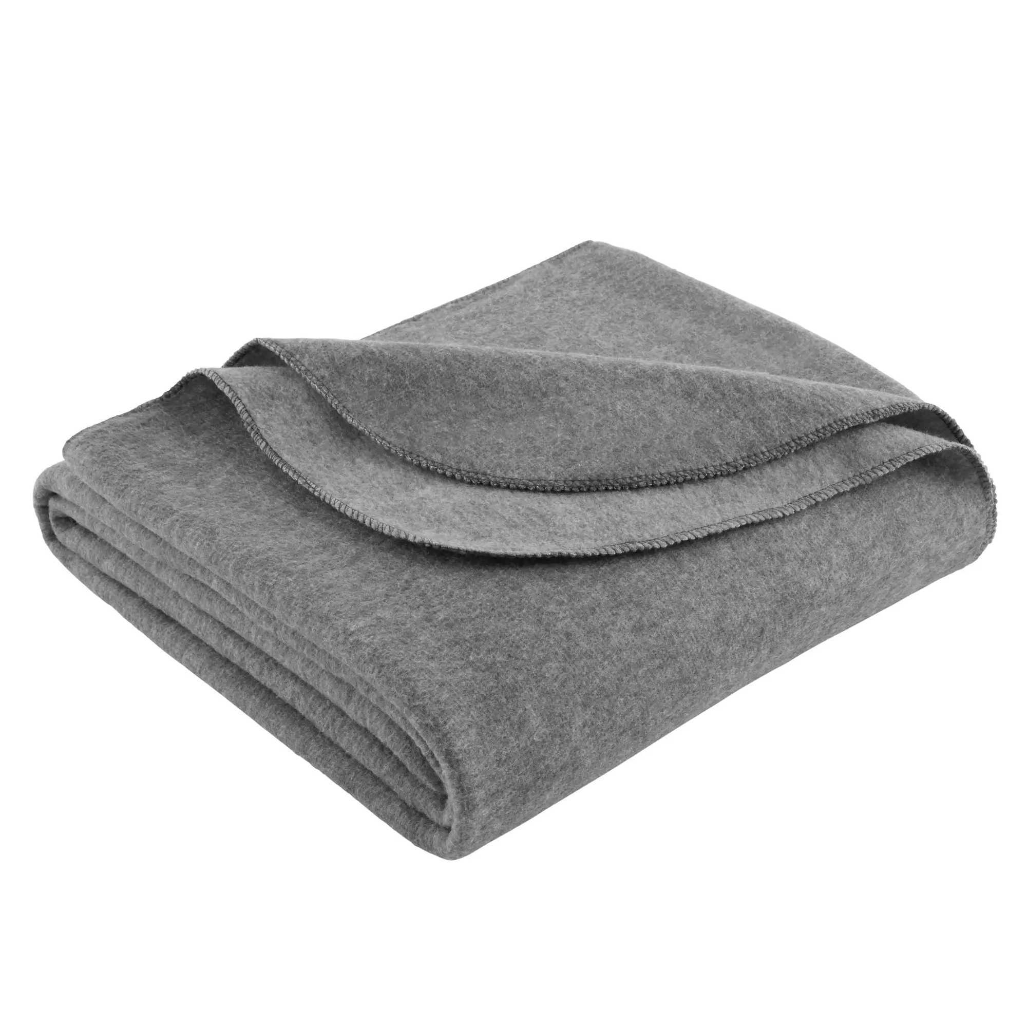 Super Soft Fleece Blanket Gray Full/Queen (Adult) Everyday Use in Any Primary Bedroom Guest Room Dorm Room and More Y240815