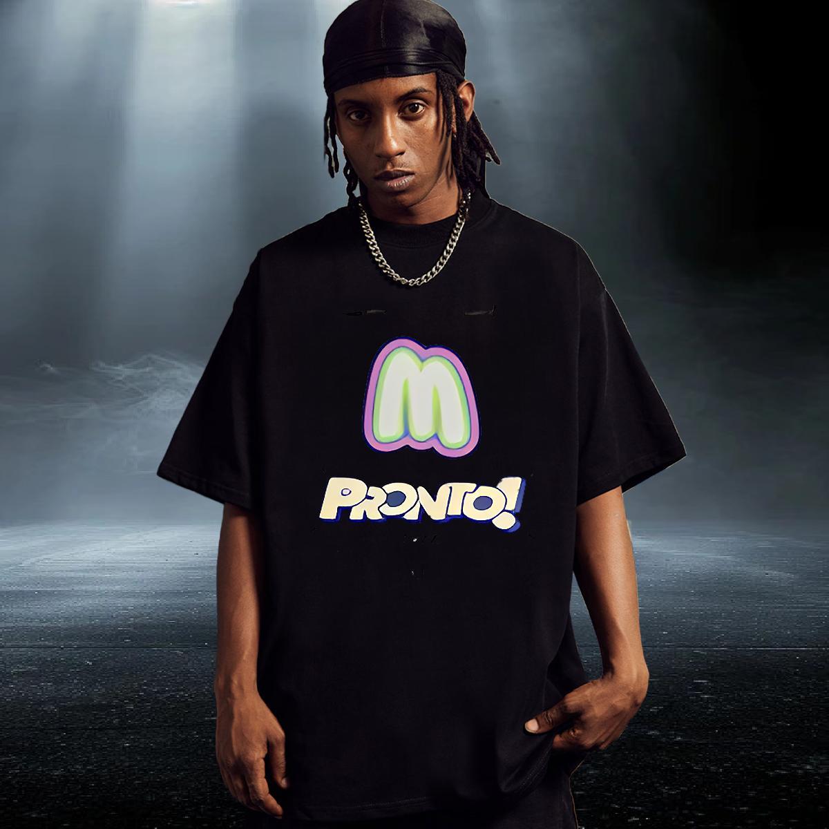 Loose Fit Tshirt for Man Woman Anime Printing Street 230g 100% Cotton Cartoon Printing L-4XL Breathable Short Sleeve letter Man T Shirts Classic Casua