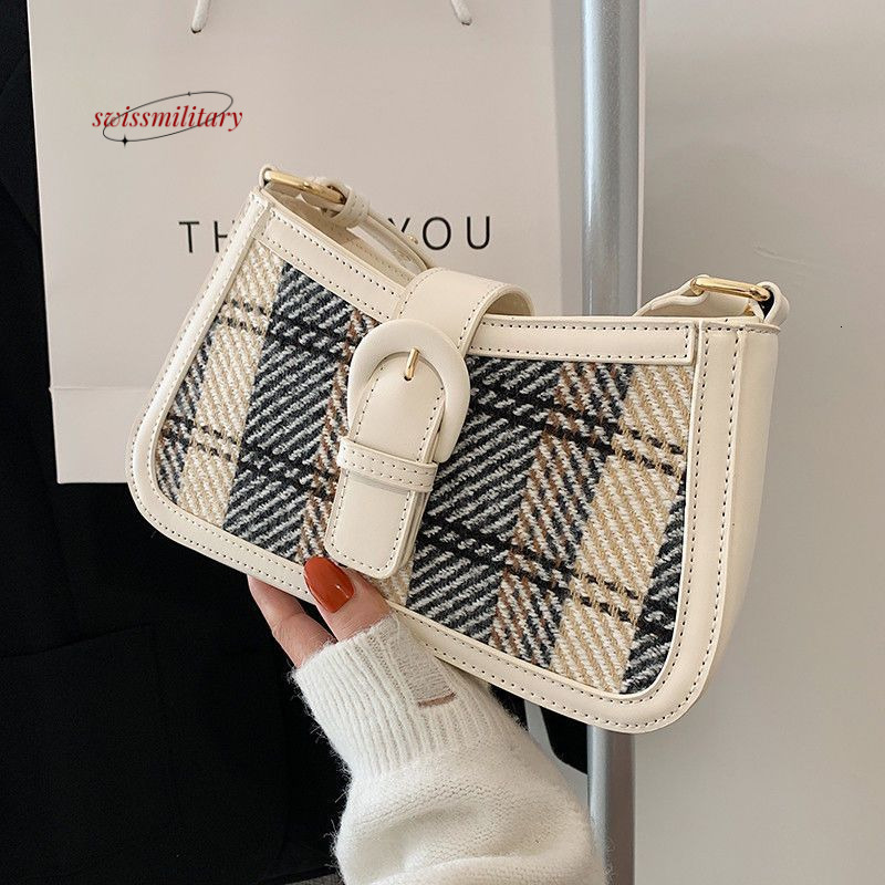 Swissmilitary Super popular small 2025 new women's spring and winter versatile crossbody fashion ins niche single shoulder armpit bag #50
