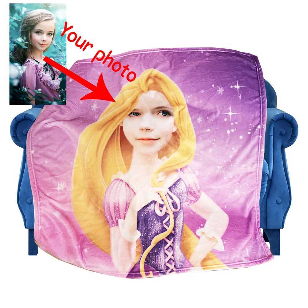 Ms.O Personalised Childrens Flannel Fleece Blanket Custom Fluffy Sofa Bed Kids Throw Blanket Cartoon Birthday Gift Idea Adult Y240815