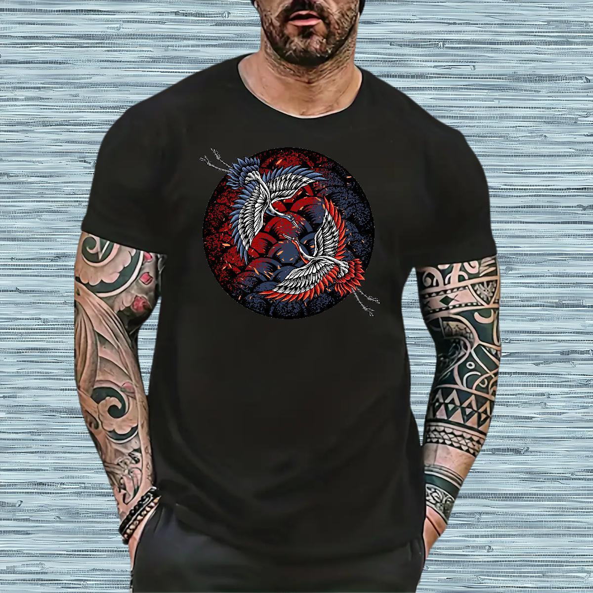 TOP Quality T Shirt For Man beautiful Breathable Short Sleeve Street Custom Print Plus Size 230g Cotton Men Tshirts New Designer Tops