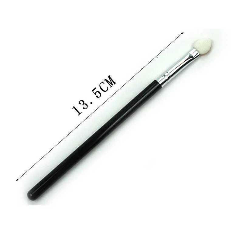 Portable eye brush sponge makeup sponge brush stick eye shadow nose lip decal brush beauty makeup tool W240814