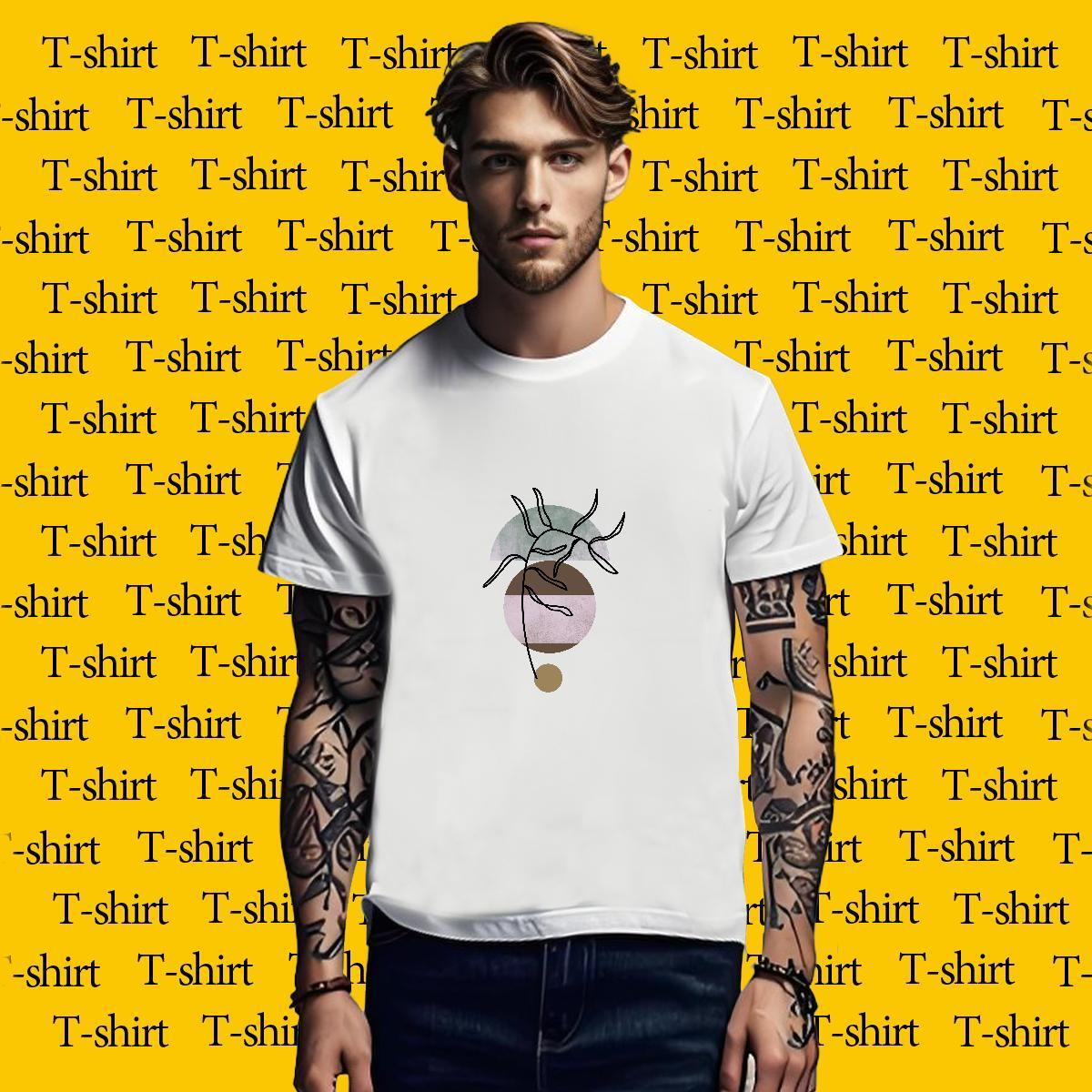 T Shirts Men 230g Pure Cotton painting Outdoor Breathable Short Sleeve Cartoon Printing L-4XL Tshirt for Man Woman Fashion New Designer Tops Tees