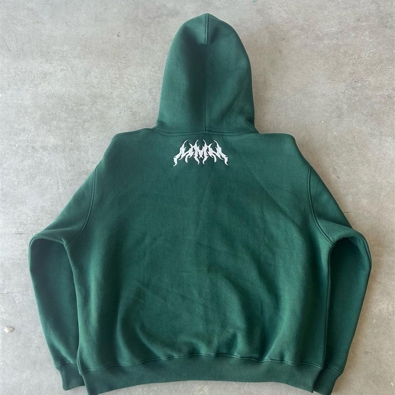 y2k Women Men hoodie Printed pattern jumper Sweatshirt Street wear oversized punk vintage kpop dance long sleeve top 240814