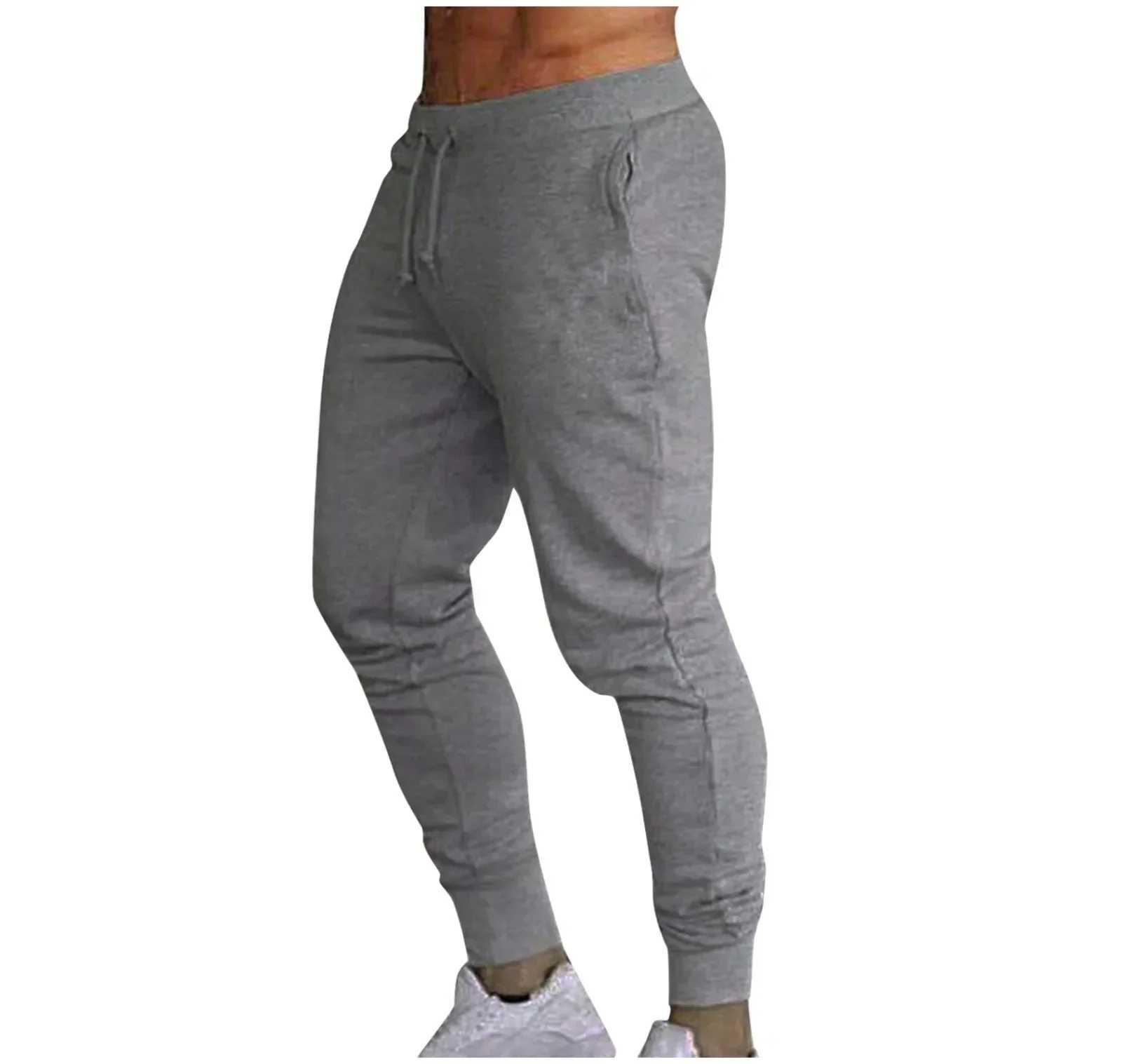 Size up mens sports pants for running Trousers for exercise jogging pants for fitness gym jogging mens fitness tracksuitsW240725
