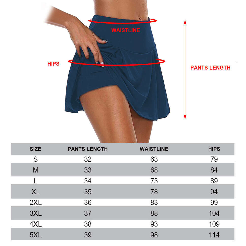 New 2023 High Waist Women's Yoga Shorts Quick Drying Sports Tennis Dance Running Cycling Fiess Gym Short Skirt