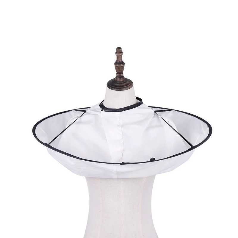4-color DIY hair cutting cape umbrella corner hair cutting cape shaving apron hair stylist dress cover home cleaning protector W240814